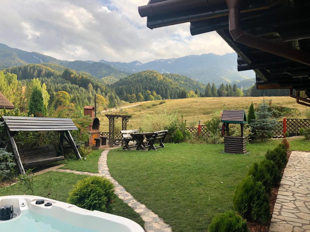 فيلا براشوففي Hot Tub Chalet Retreat المظهر الخارجي الصورة